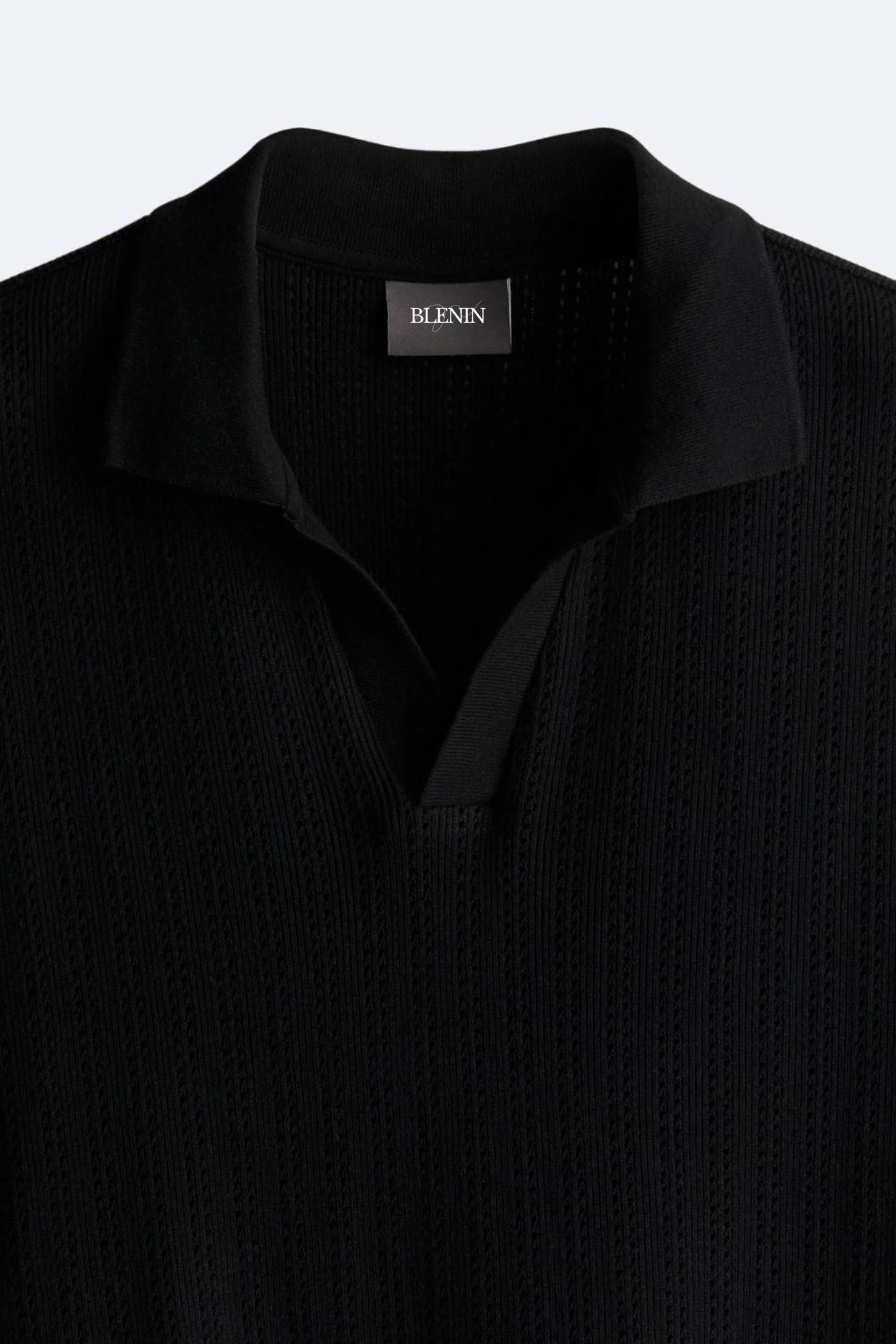 Stilvolles Strick-Poloshirt für einen eleganten Look - Image 4
