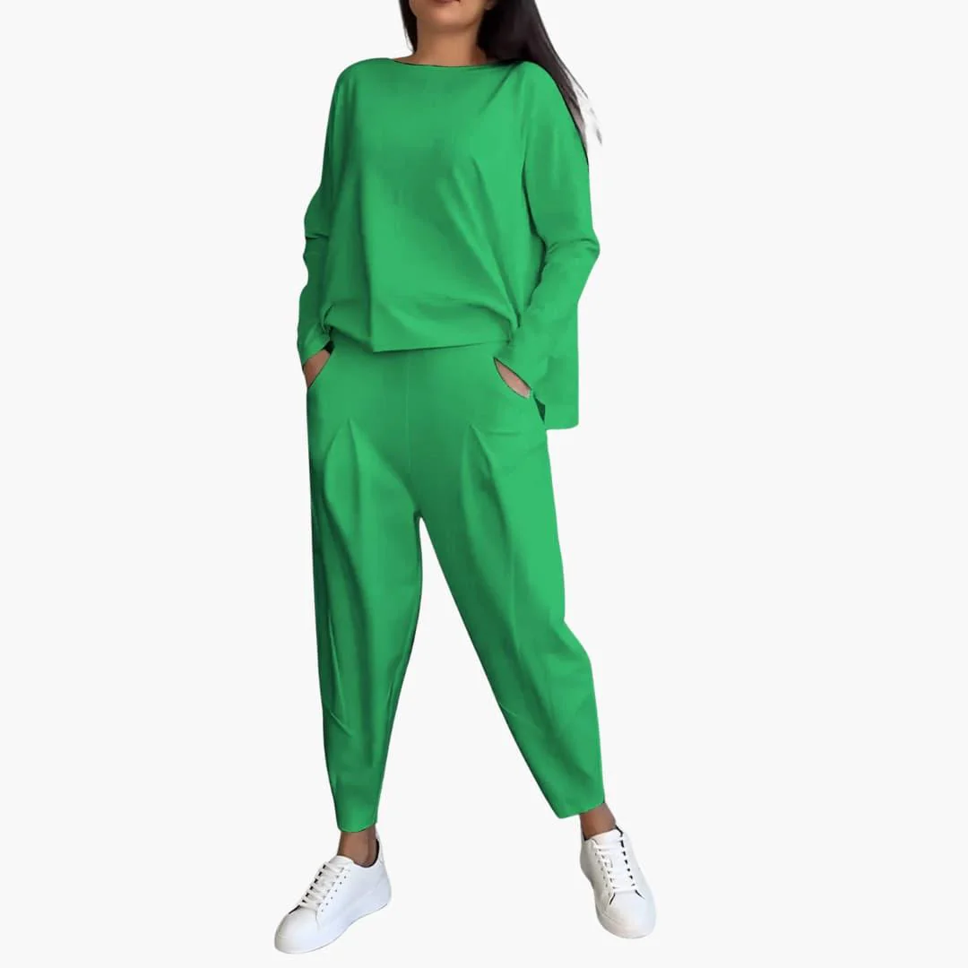 Stilvolles und gemütliches Zweiteiler-Set für Damen - Image 10