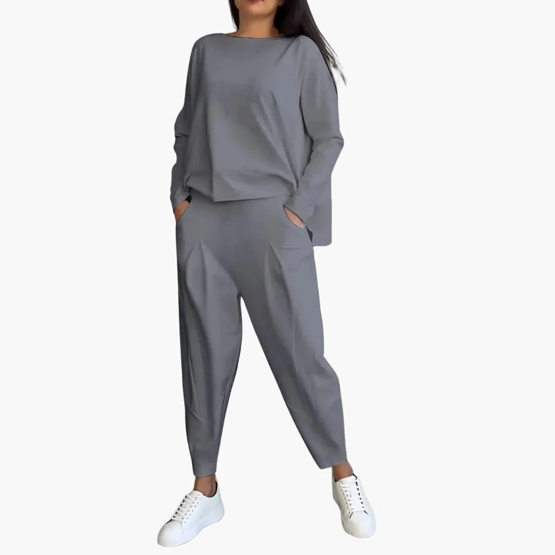 Stilvolles und gemütliches Zweiteiler-Set für Damen - Image 12