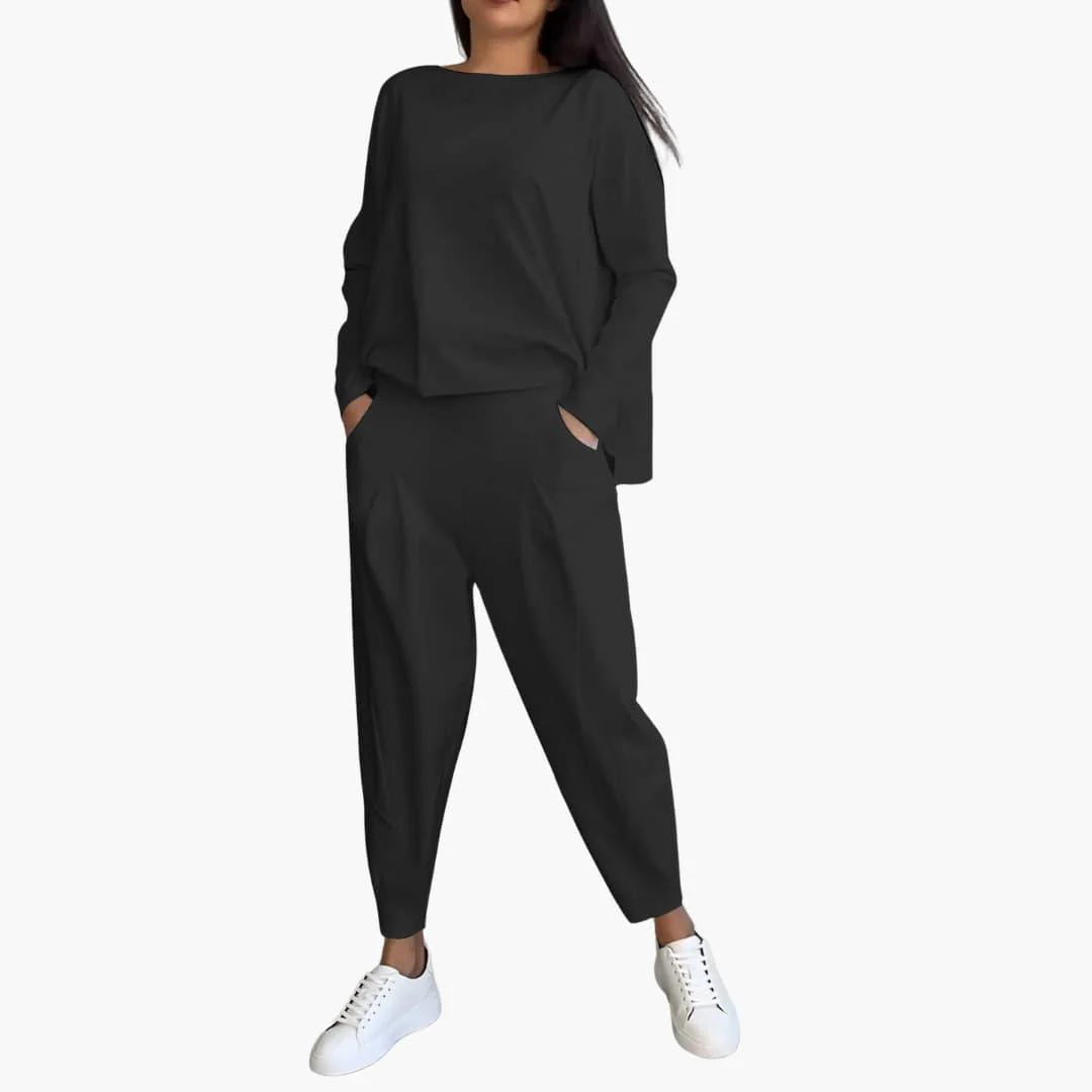 Stilvolles und gemütliches Zweiteiler-Set für Damen - Image 4