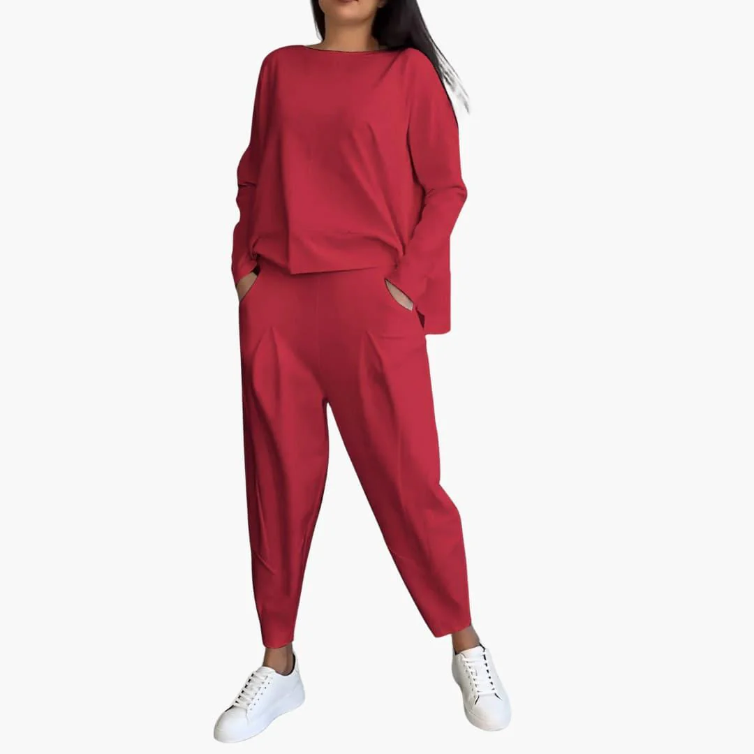 Stilvolles und gemütliches Zweiteiler-Set für Damen - Image 6
