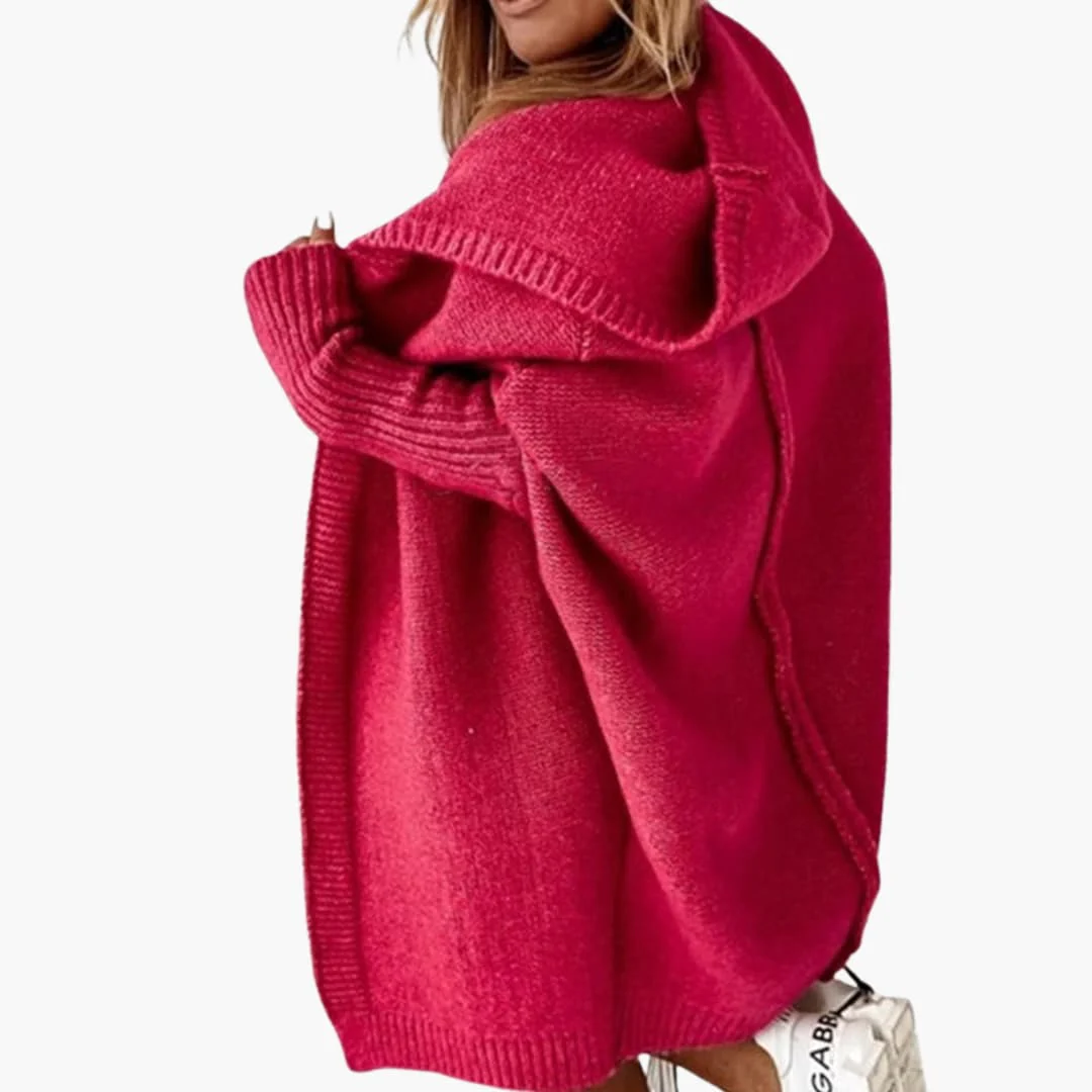 Strick Cardigan mit Kapuze für Damen - Image 14