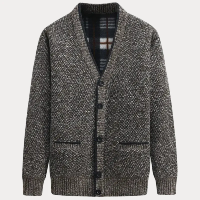 Strick-Cardigan mit V-Ausschnitt für Herren - Image 5