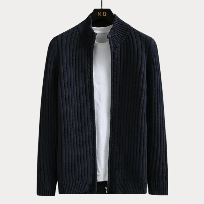Strickjacke mit Reißverschluss für Herren - Image 3