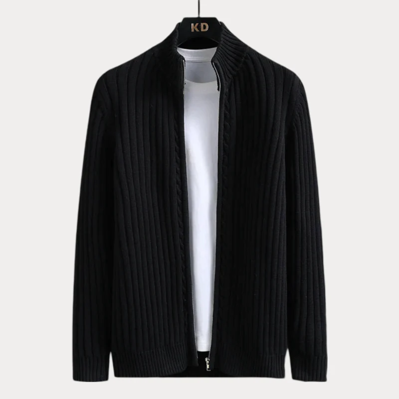 Strickjacke mit Reißverschluss für Herren - Image 4