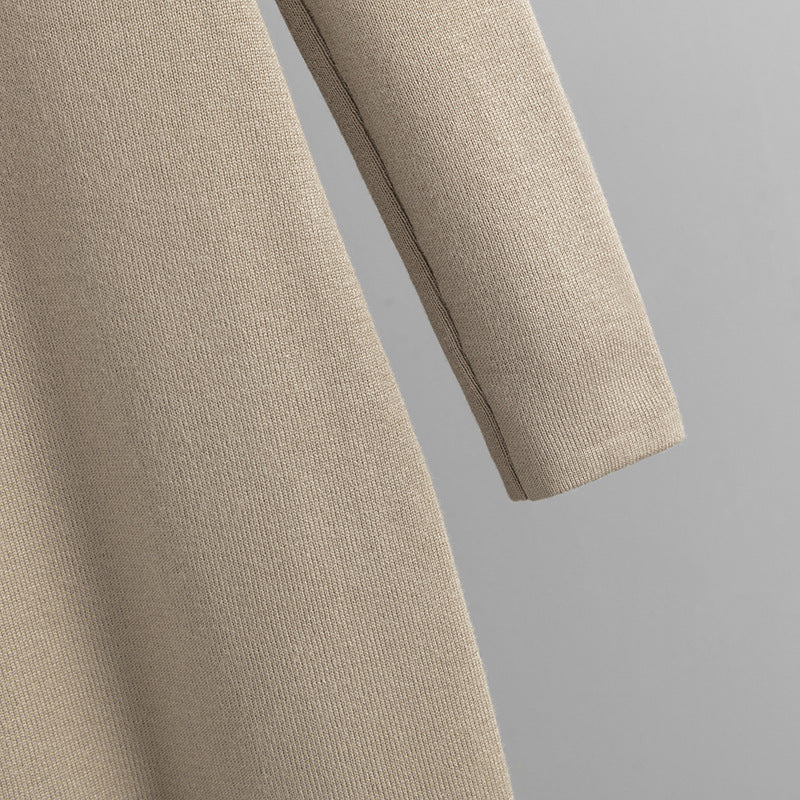 Strickkleid mit Schlitz für Damen - Image 5