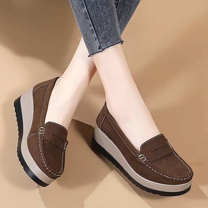 StrideLux™ – Bequeme Plateau Loafer für Damen - Image 2