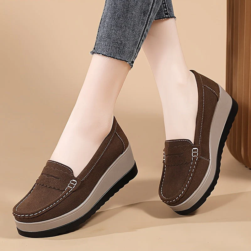 StrideLux™ – Bequeme Plateau Loafer für Damen - Image 5