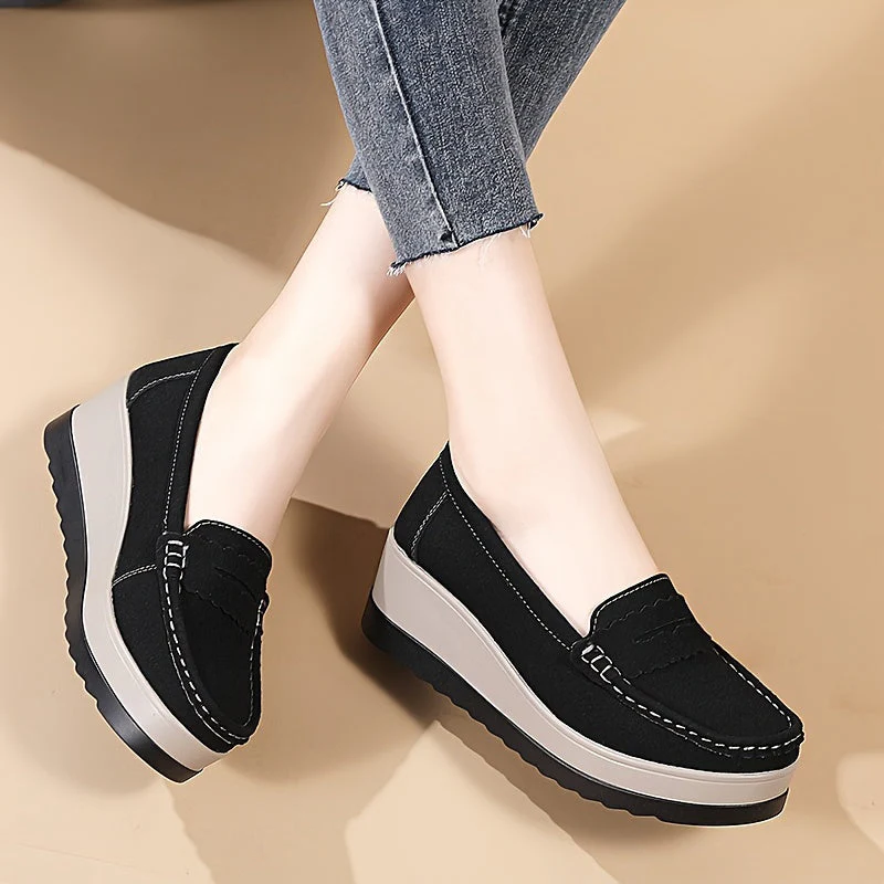 StrideLux™ – Bequeme Plateau Loafer für Damen - Image 8