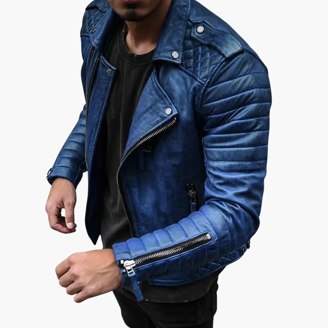 Strukturiertes Freizeitjacke für Herren - Image 3