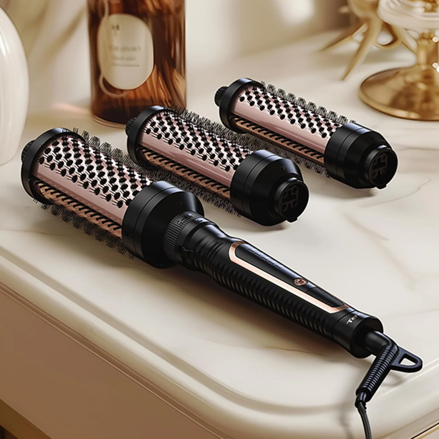 StyleSphere | 3-in-1 Ionen-Haarstyler für glatte, glänzende und frizzfreie Locken - Image 4