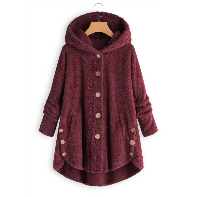 Stylische Fleece Jacke für Damen | Mit Kapuze - Image 7