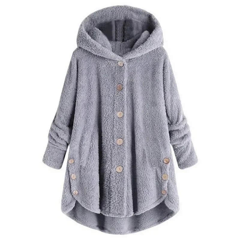 Stylische Fleece Jacke für Damen | Mit Kapuze - Image 8
