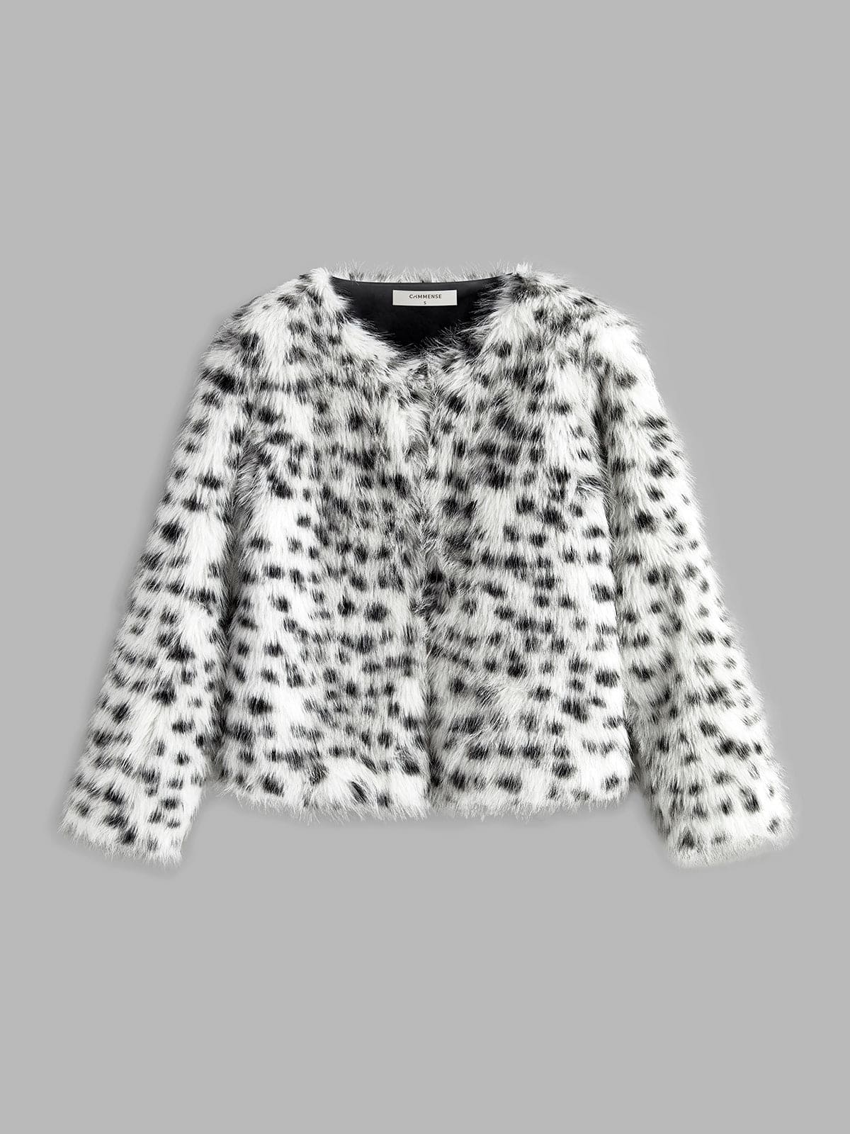 Stylische Kunstfelljacke mit Leopardenmuster – Trendig & Kuschelig - Image 4