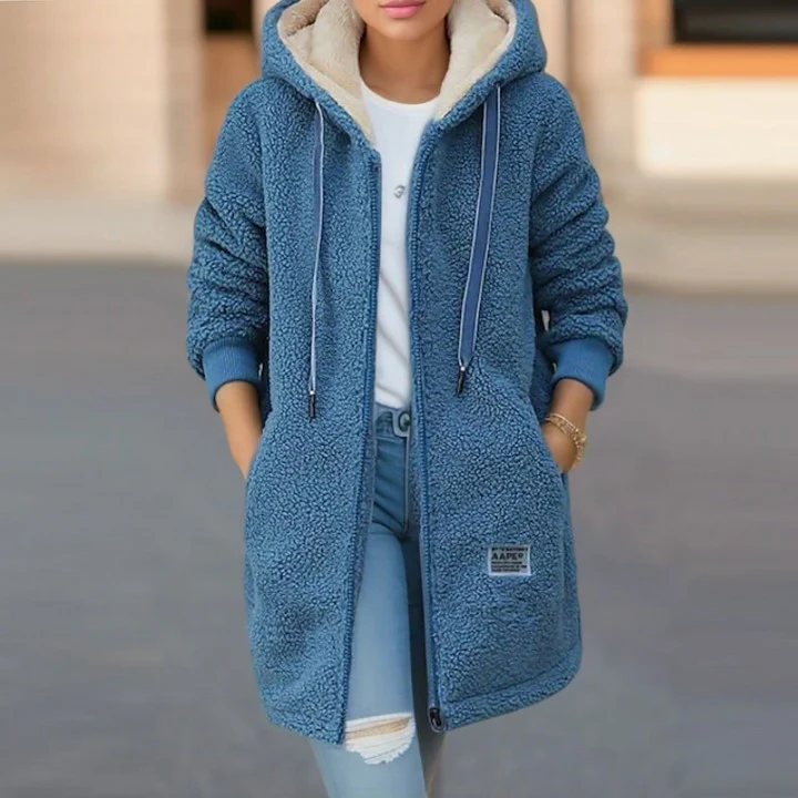 Stylische, warme Fleecejacke für den Winter - Dagmar