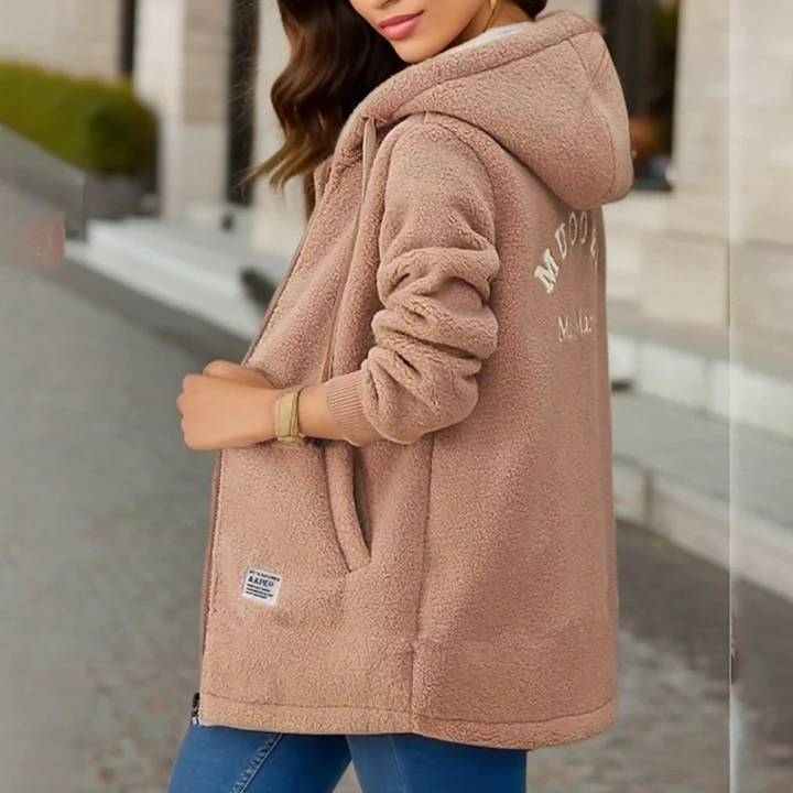 Stylische, warme Fleecejacke für den Winter - Dagmar - Image 2