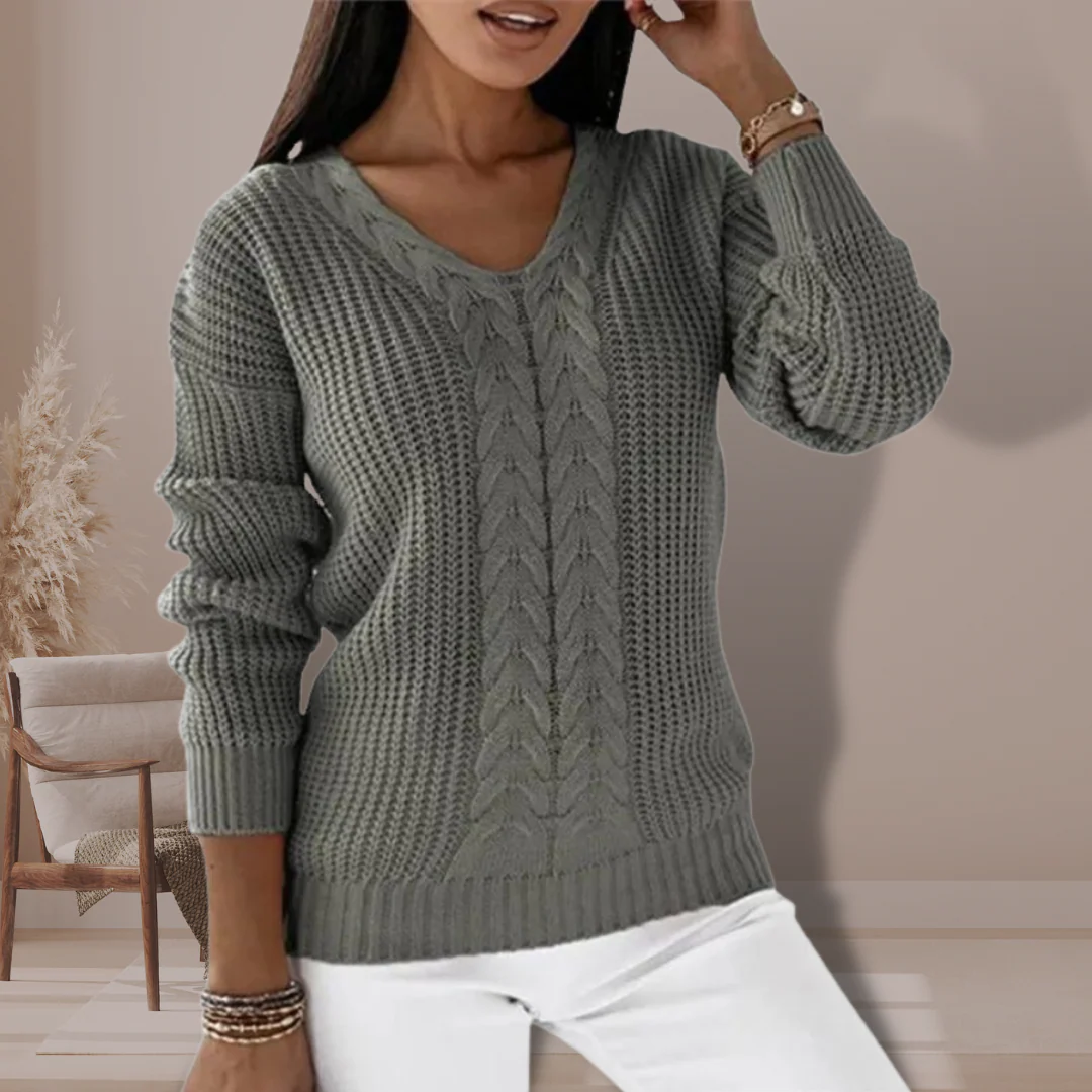 Stylischer Strickpulli für den Winter - Sabina - Image 2