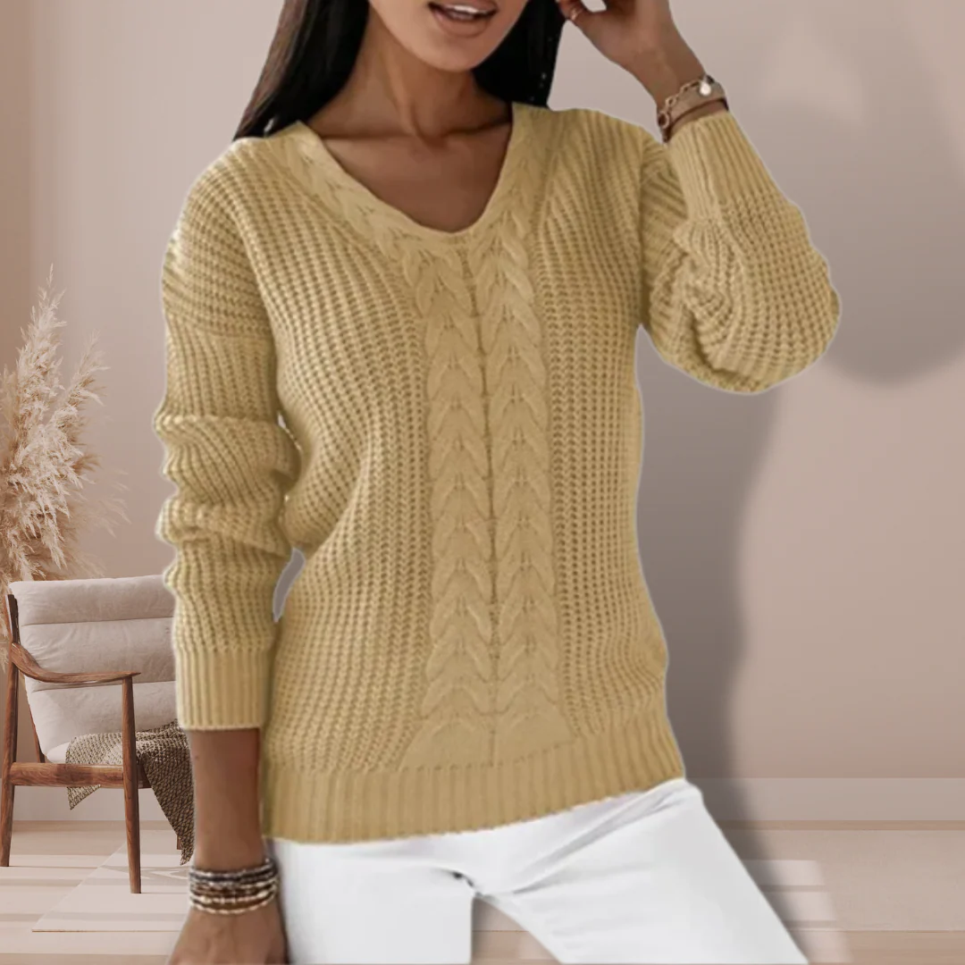Stylischer Strickpulli für den Winter - Sabina - Image 4