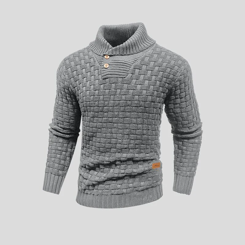Stylischer warmer Pullover für Herren | Strick - Image 2