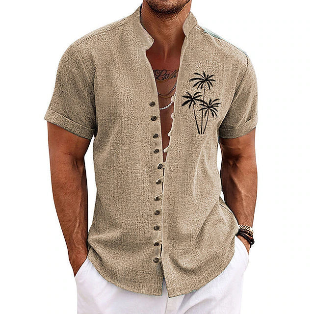 Stylisches Palm Tree Herren-Sommerhemd - Clemensius - Image 2