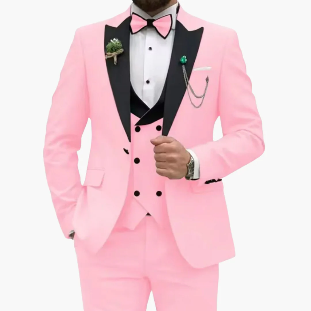 Stylisher Slim Fit Anzug - moderner Look für Herren zur Hochzeit - Image 12