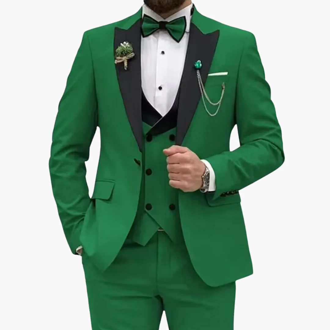 Stylisher Slim Fit Anzug - moderner Look für Herren zur Hochzeit - Image 6