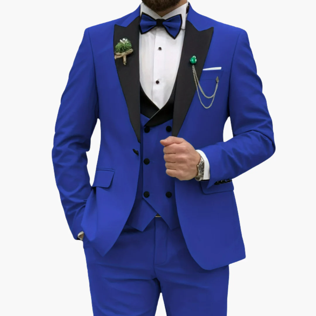 Stylisher Slim Fit Anzug - moderner Look für Herren zur Hochzeit - Image 9