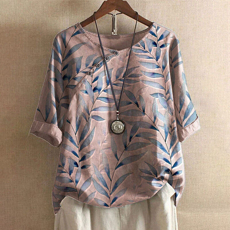 Sunshine - Geblümte Vintage-Bluse - Image 3