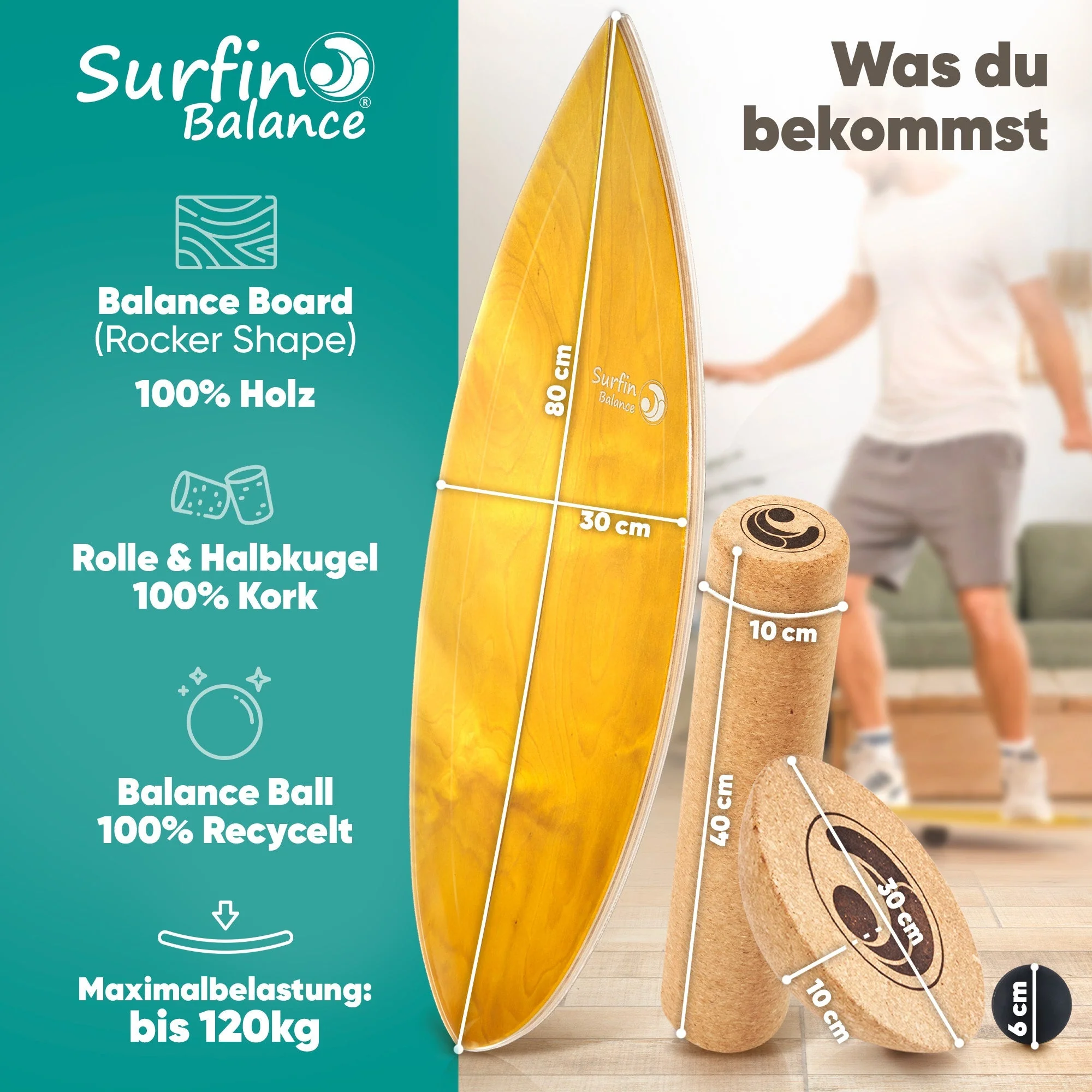 Surfin Balance Board - Image 3