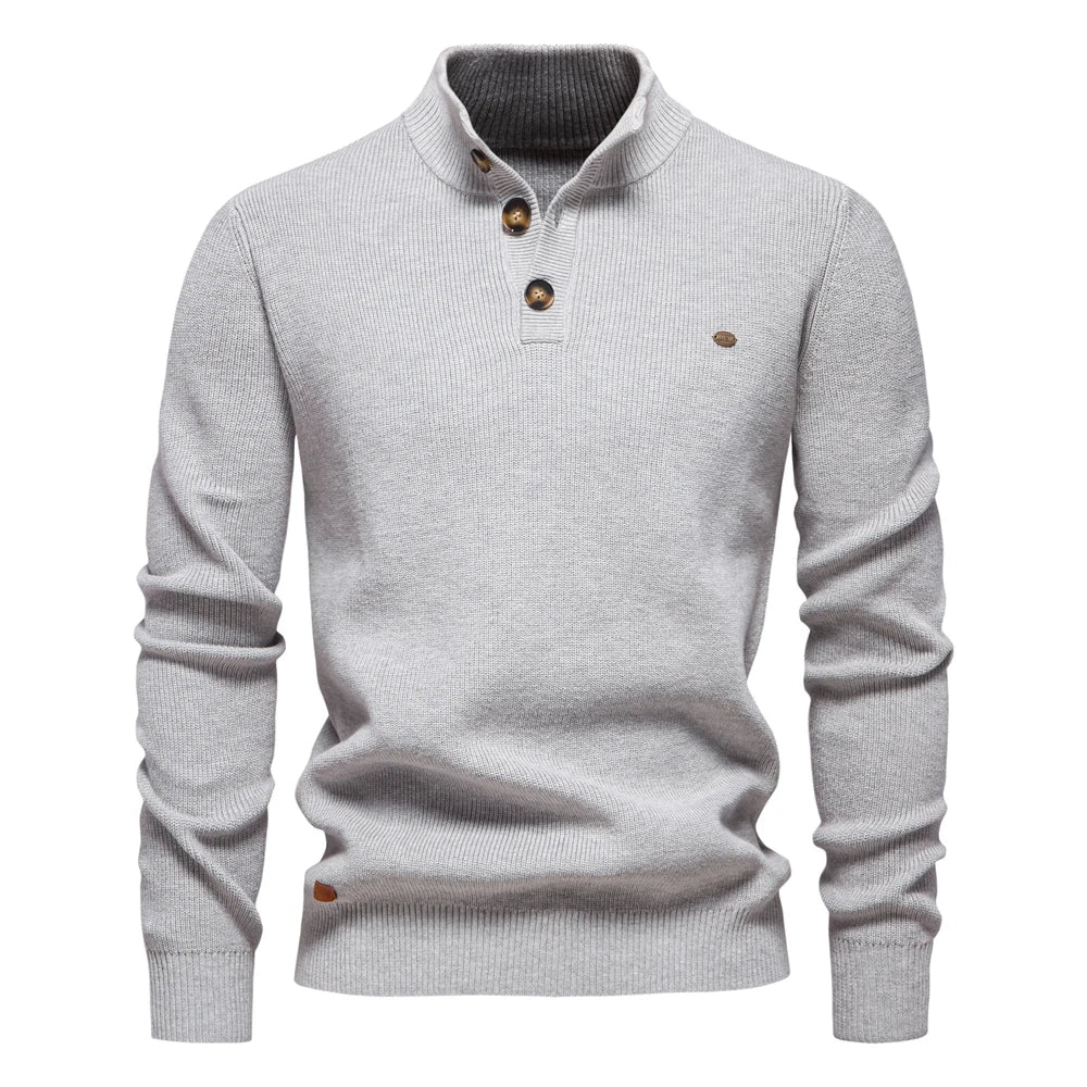 Szczerba - Pullover Mit Knopf Gestaltung - Image 2