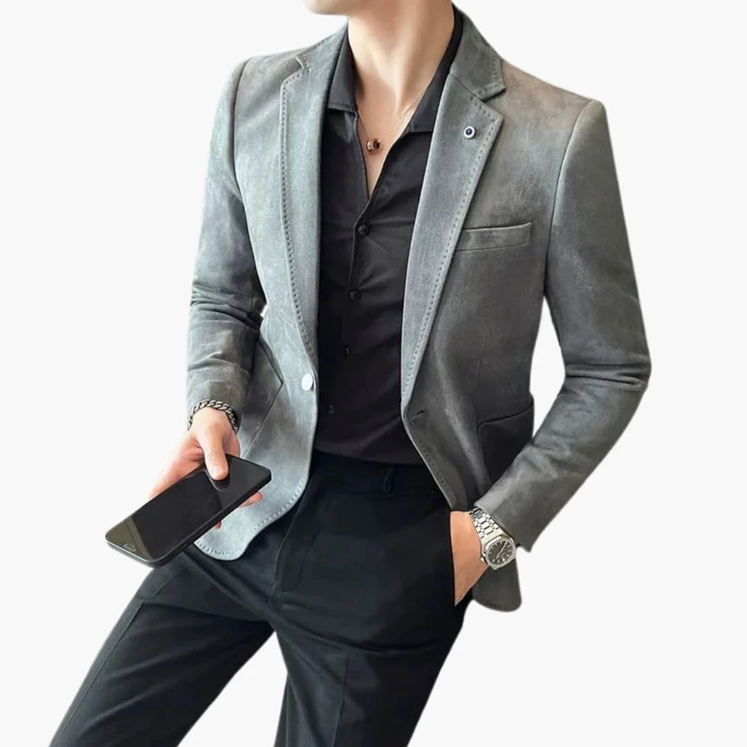 Taillierter Blazer - Modern Fit Herren Sakko für Events - Image 3