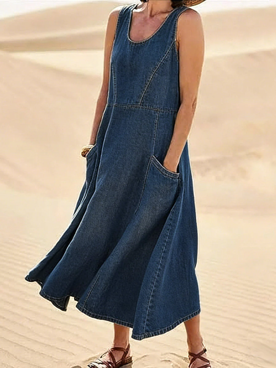 Taina – Stilvolles, lässiges Midikleid - Image 2