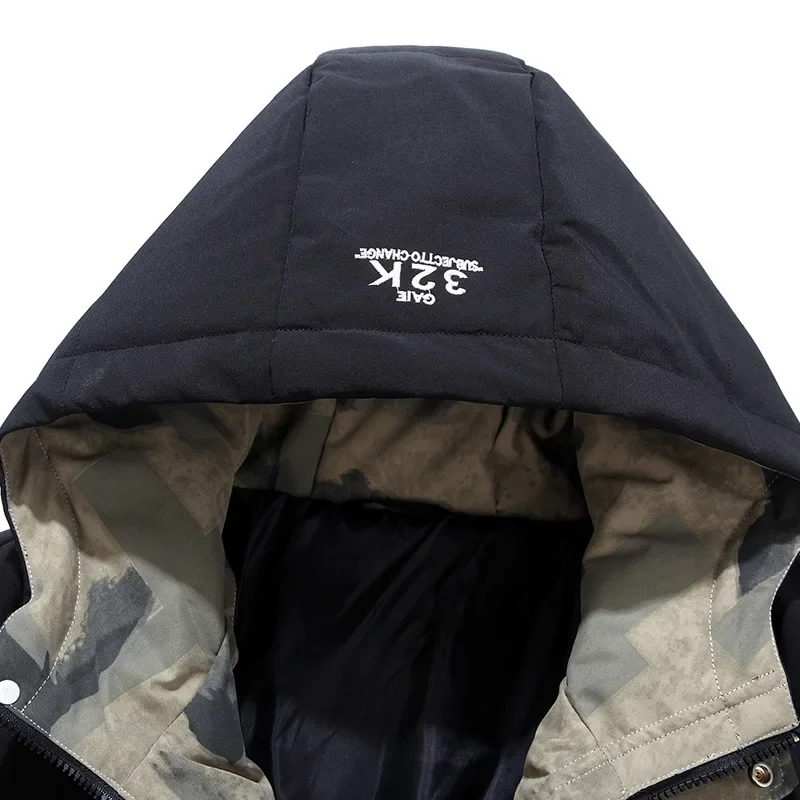 Taktische Outdoor Pufferjacke mit Kapuze - Image 2