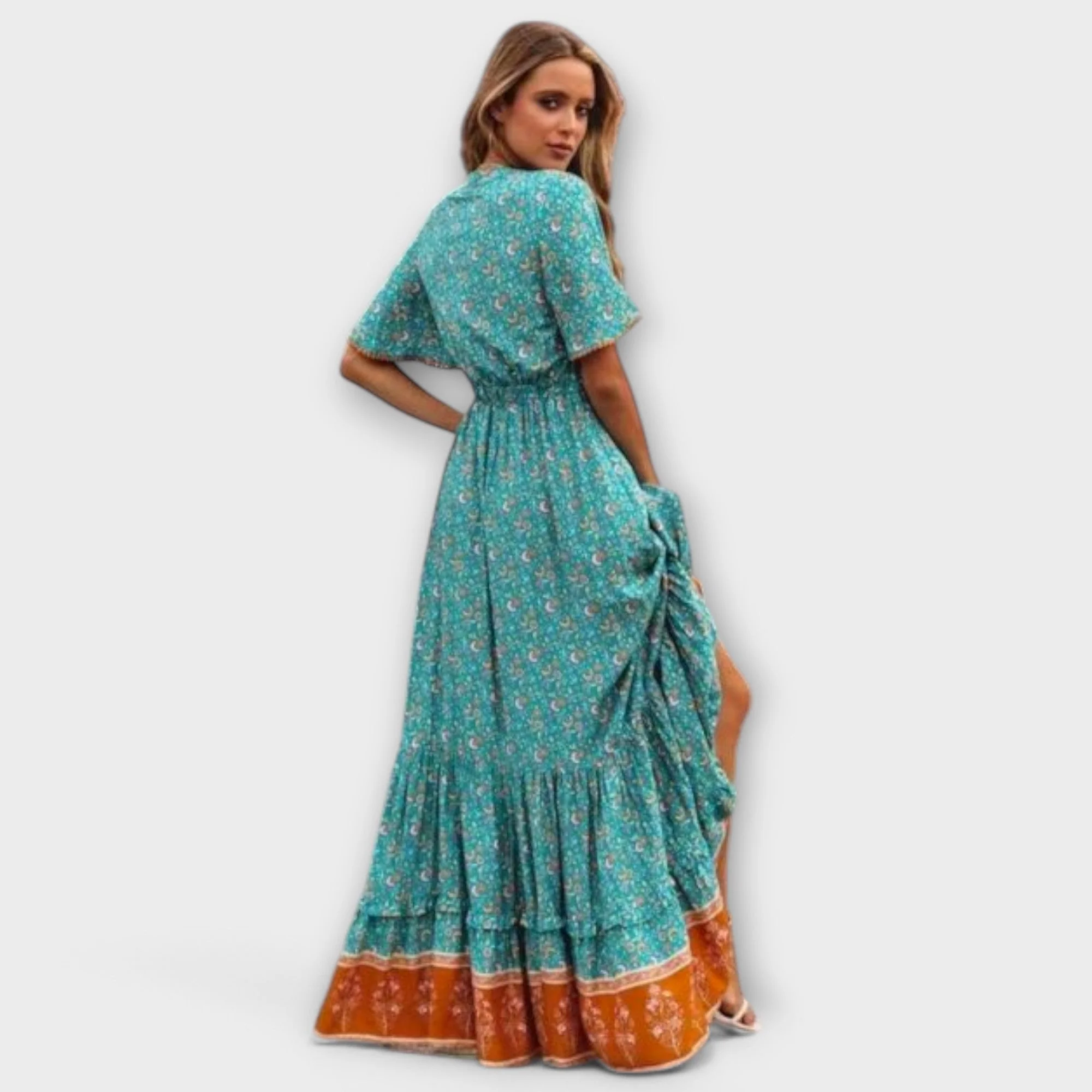 Talitha – Maxikleid mit folkloristischem Charme - Image 2