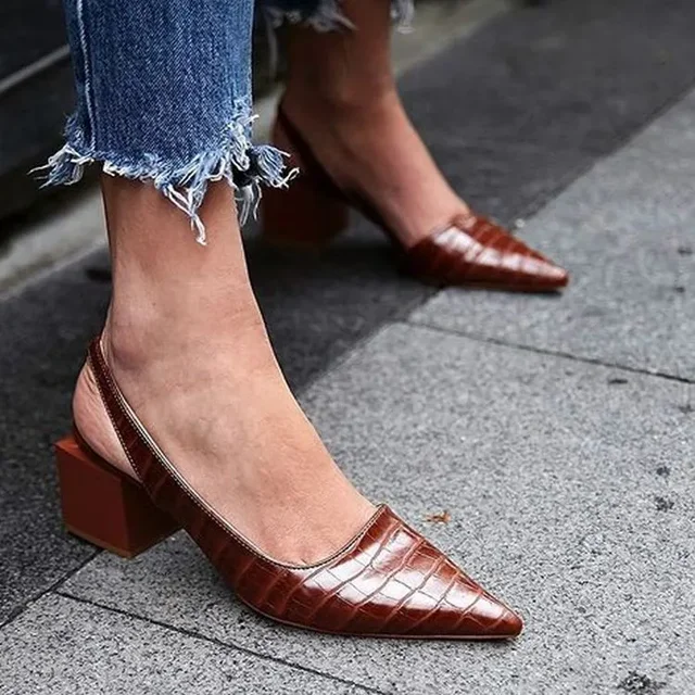 Tamara Elegante Damen Frühlings-Pumps mit Blockabsatz - Image 6
