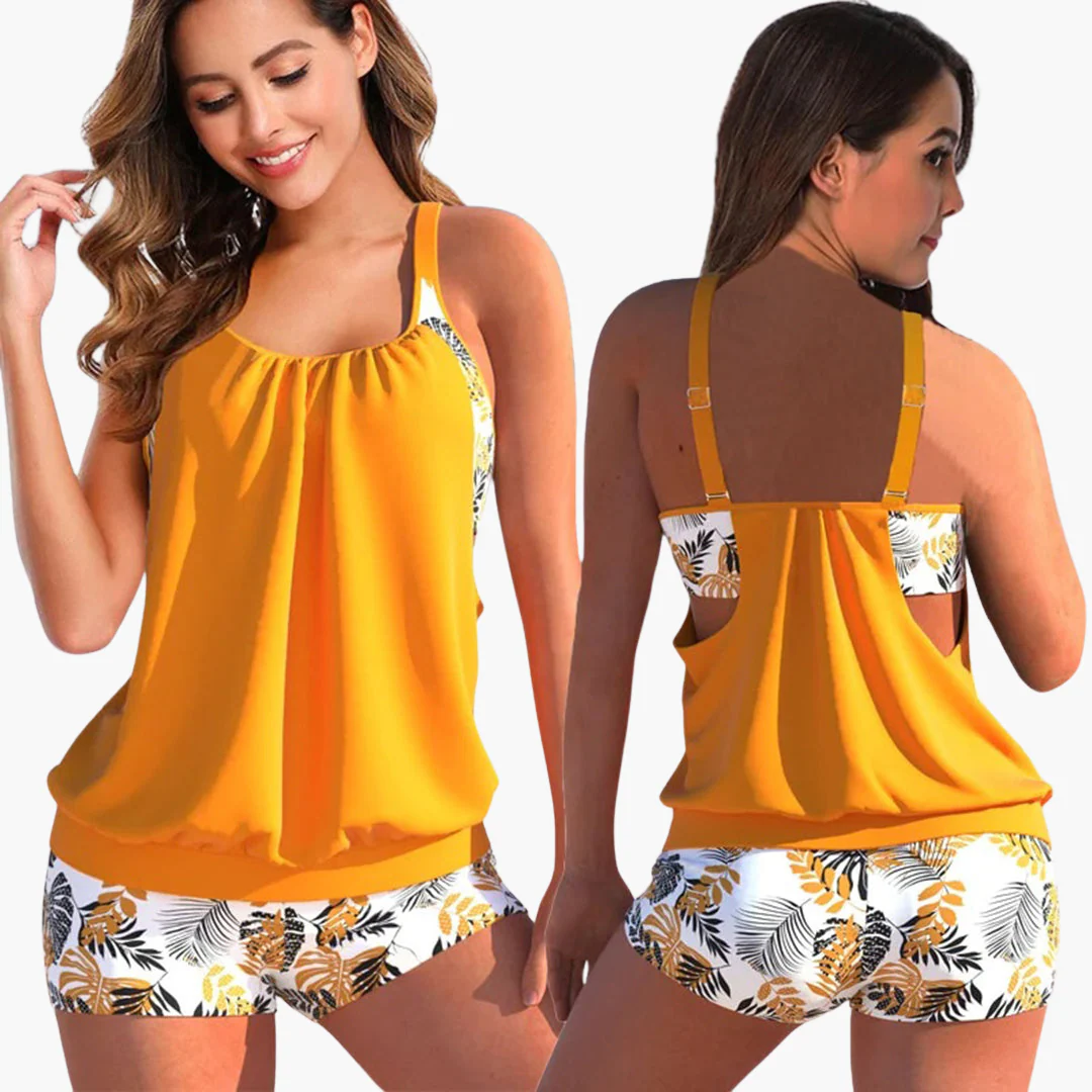 Tankini-Set für Damen - mit Bauchweg-Effekt und verstellbaren Trägern - Image 5