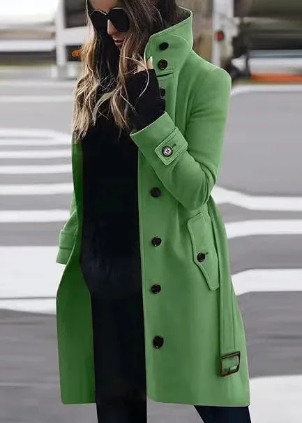 Tanya | Langer wasserdichter Trenchcoat - Image 5