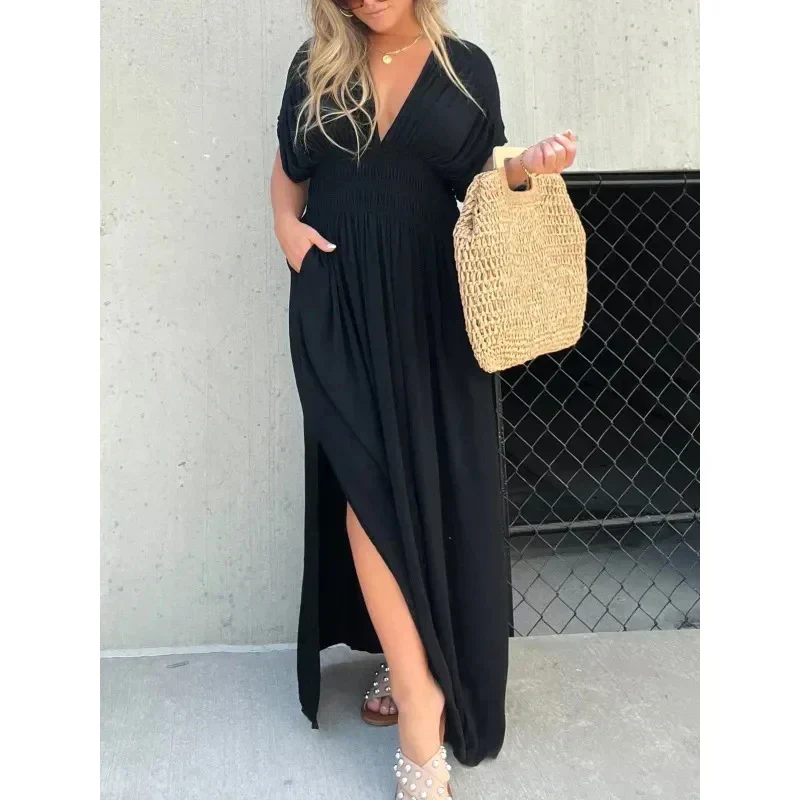 Tara | Maxikleid mit V-Ausschnitt - Image 4