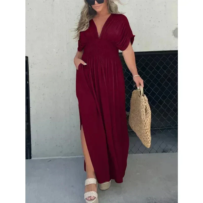 Tara | Maxikleid mit V-Ausschnitt - Image 7