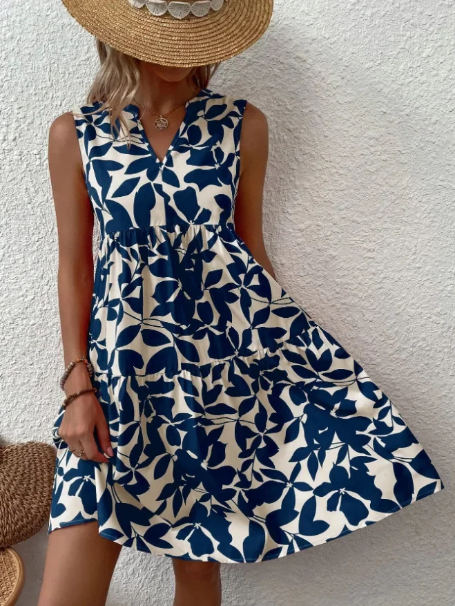 Tasha | Floral Flowing Dress - Image 4