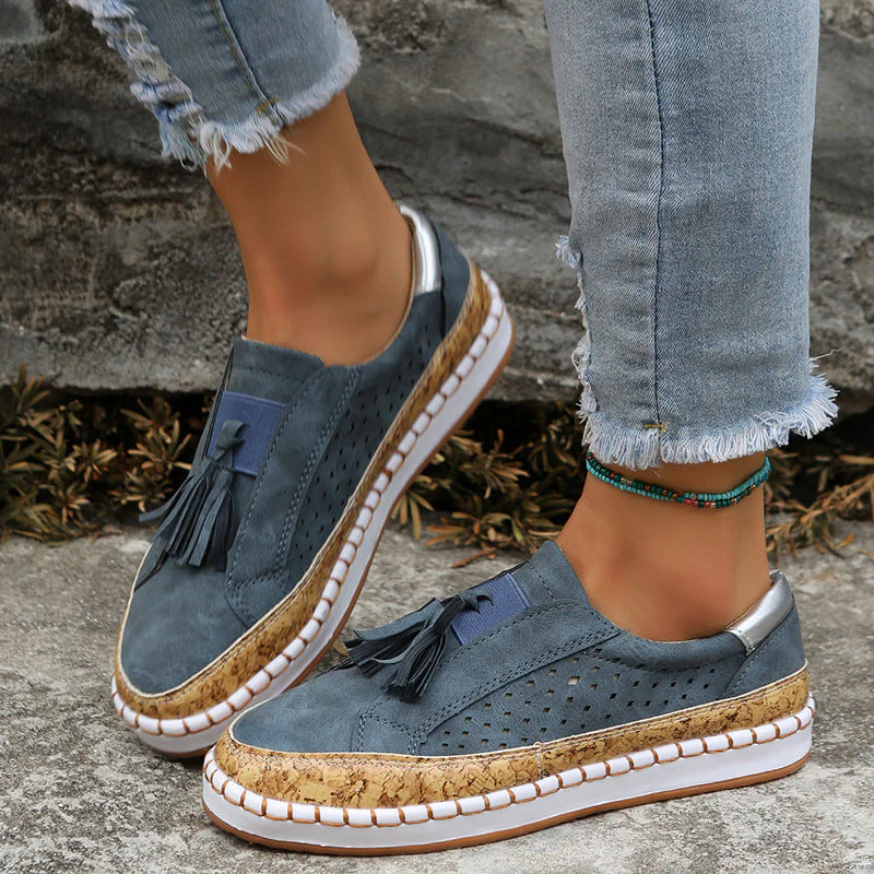 Tasselina™ – Stilvolle Damen Loafer mit dekorativen Quasten - Image 2