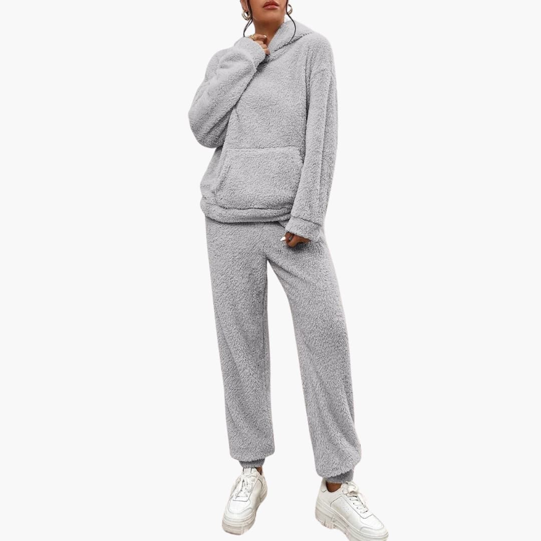 Teddy Hoodie Loungewear für Damen - Image 10