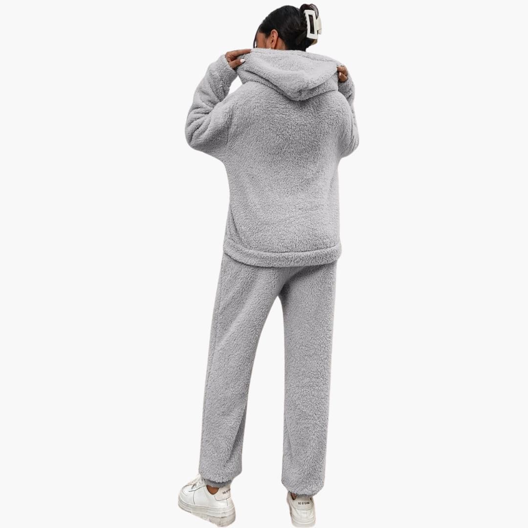 Teddy Hoodie Loungewear für Damen - Image 11