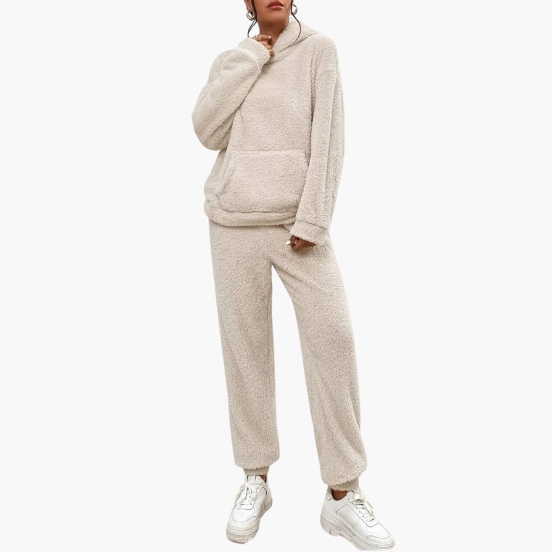 Teddy Hoodie Loungewear für Damen - Image 12