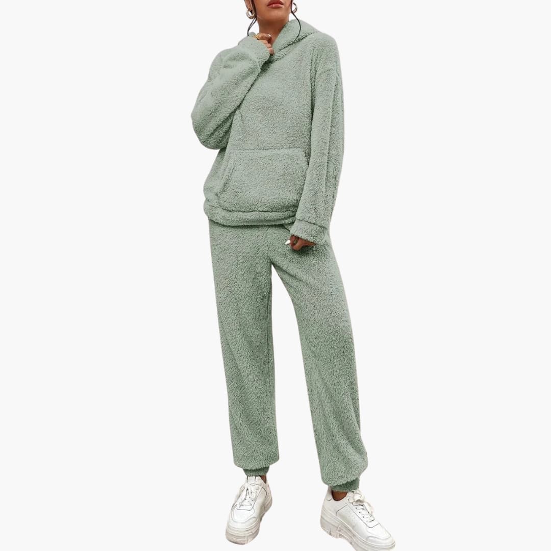 Teddy Hoodie Loungewear für Damen - Image 14