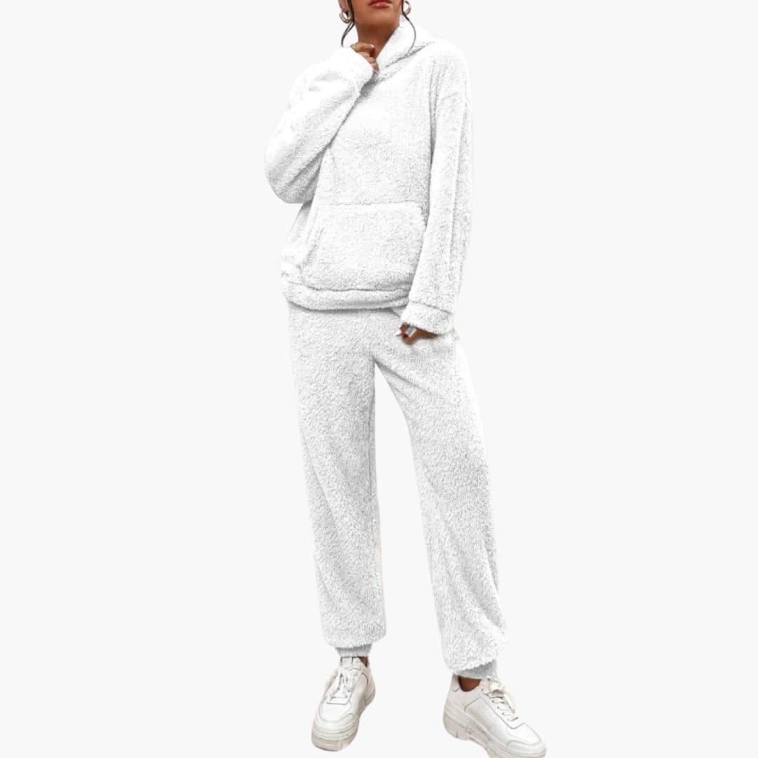 Teddy Hoodie Loungewear für Damen - Image 3