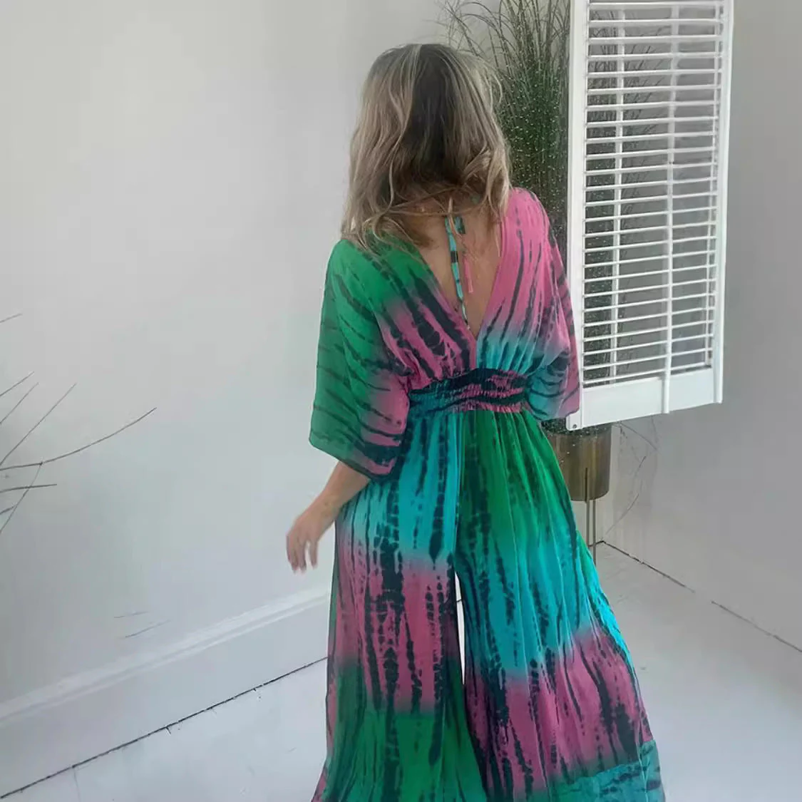 Tessa- Damen Maxi Kleid im Boho Stil - Image 2