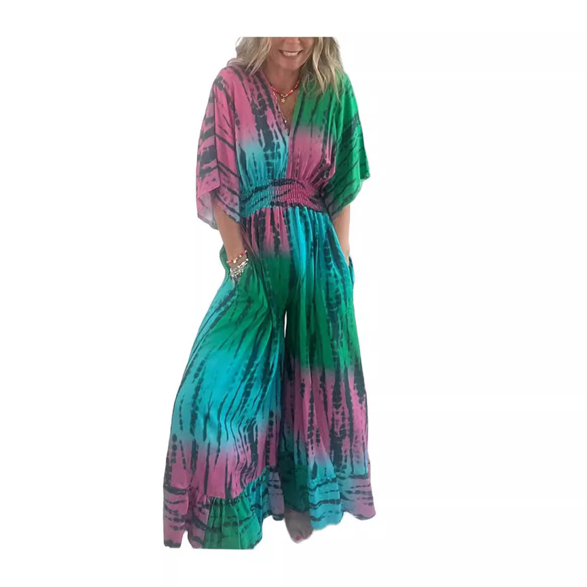 Tessa- Damen Maxi Kleid im Boho Stil - Image 3