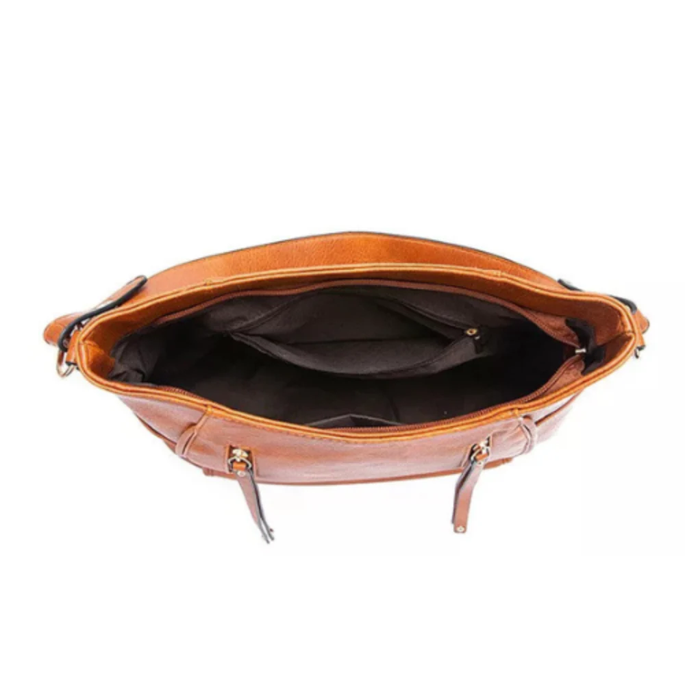 Tessa | Vintage Schultertasche im klassischen und zeitlosen Design - Image 3