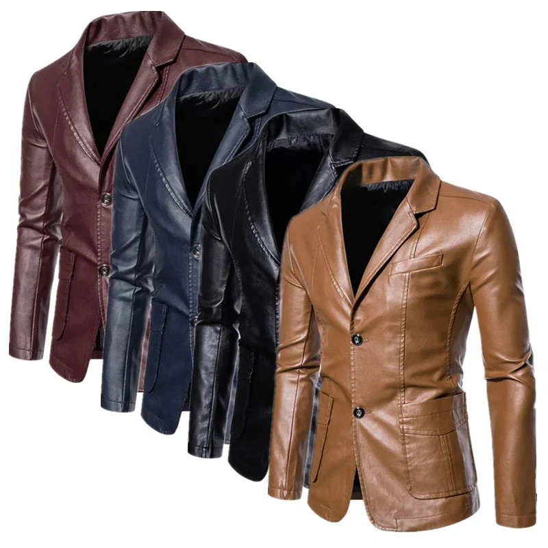 Thaddäus® | Business Casual Lederjacke - Image 5